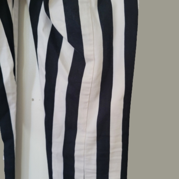 𝅺mango stripe skinny Light Cotton crop pants - Picture 6 of 6